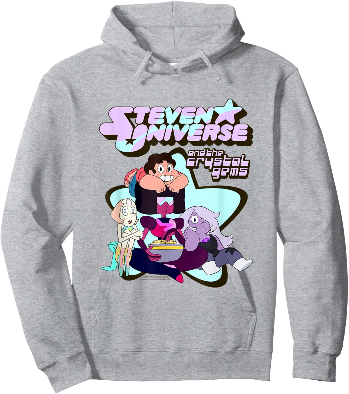 Steven Universe The Crystal Gems Star Photo Cartoon Hoodie - Hoodie | Ash