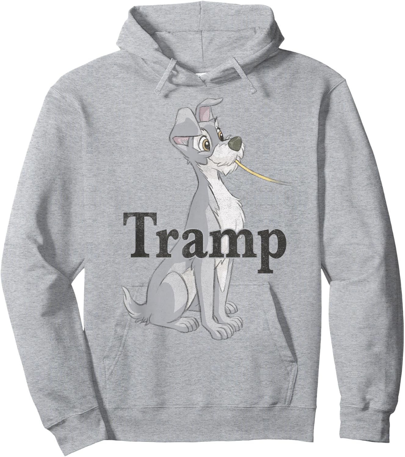 Disney Lady and The Tramp Spaghetti Tramp Couples Hoodie - Hoodie | Ash