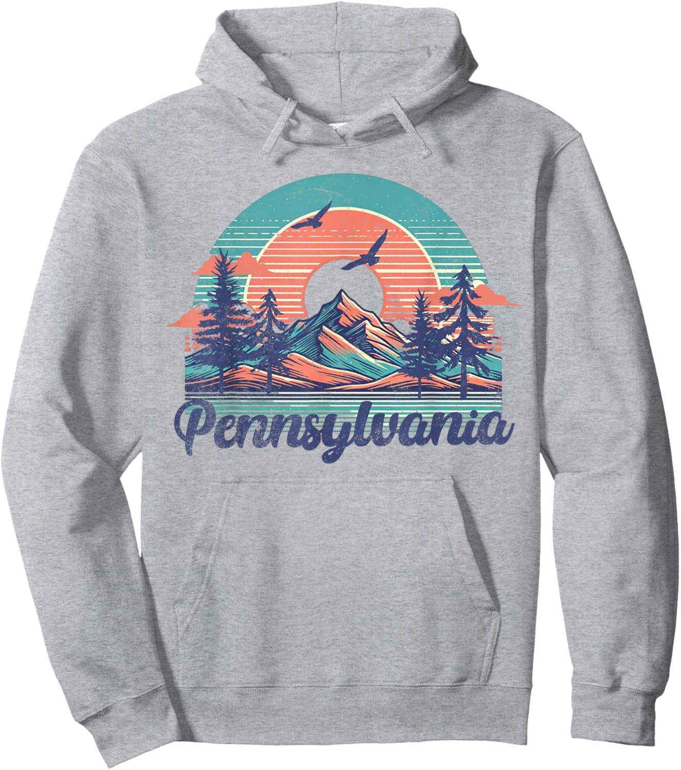 Pennsylvania Hoodie - Hoodie | Ash