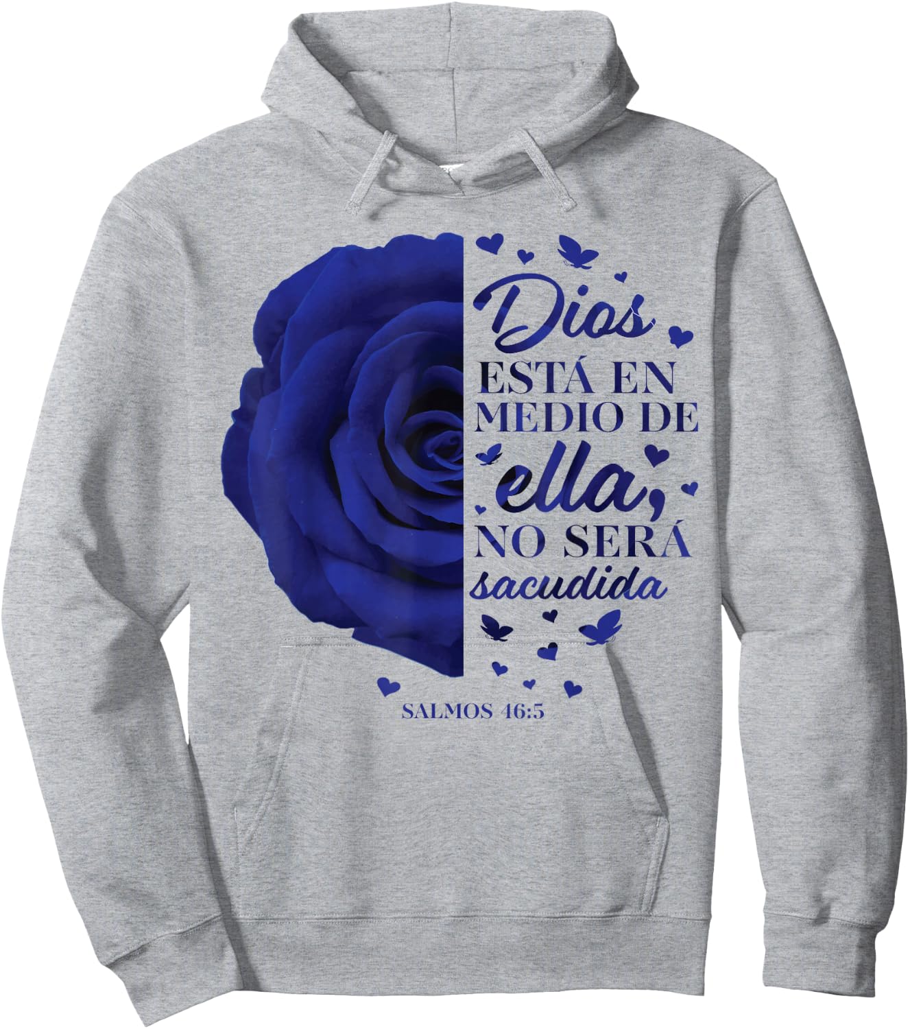 Christian Gifts Women Girls Wife Her Kids Spanish Espanol Hoodie - Hoodie | Ash