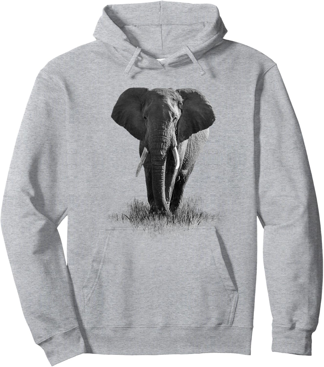 Elephant Animal Art - Zookeeper Zoologist Save The Elephants , Small, White Hoodie - Hoodie | Ash