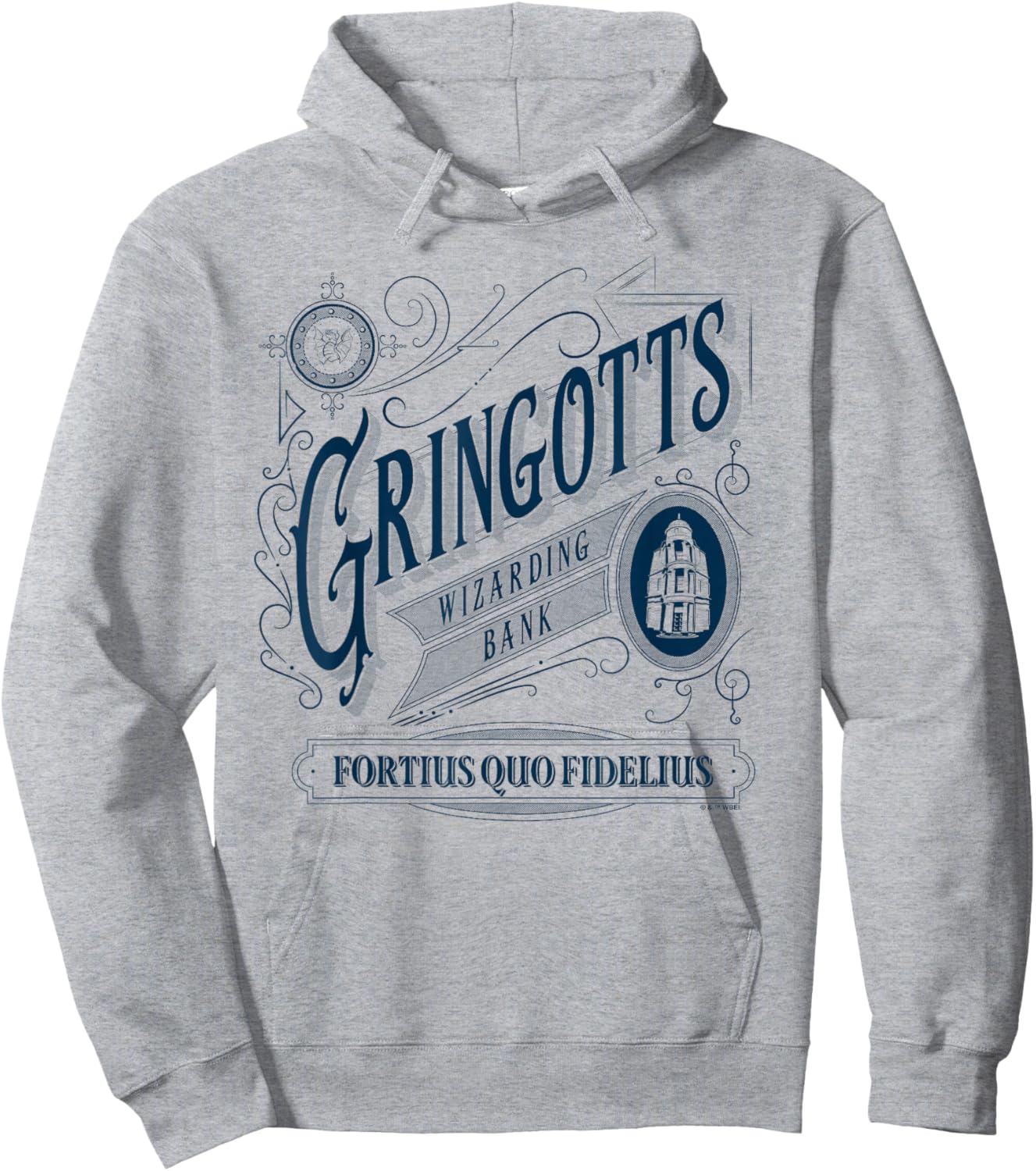 Harry Potter Gringotts Hoodie - Hoodie | Ash