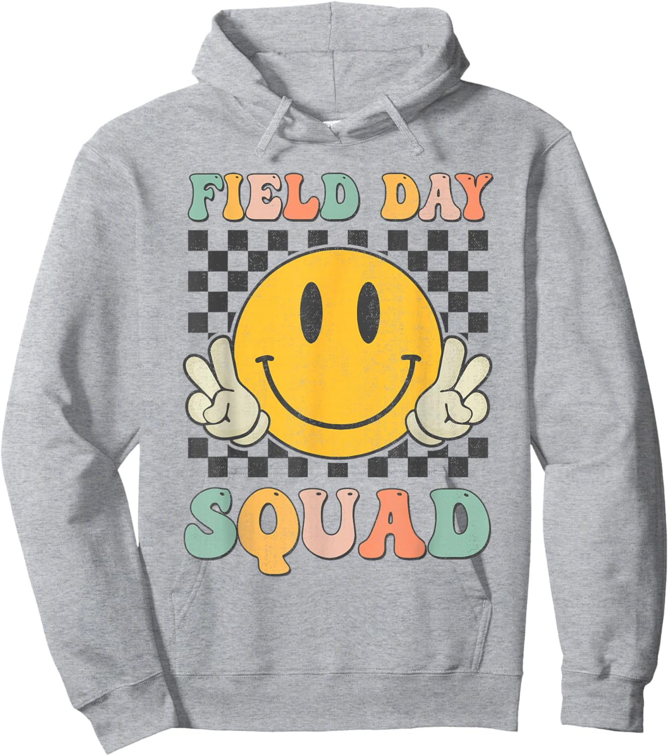 Field Day Squad School Event Games Teacher Kids Boys Girls Hoodie - Hoodie | Ash