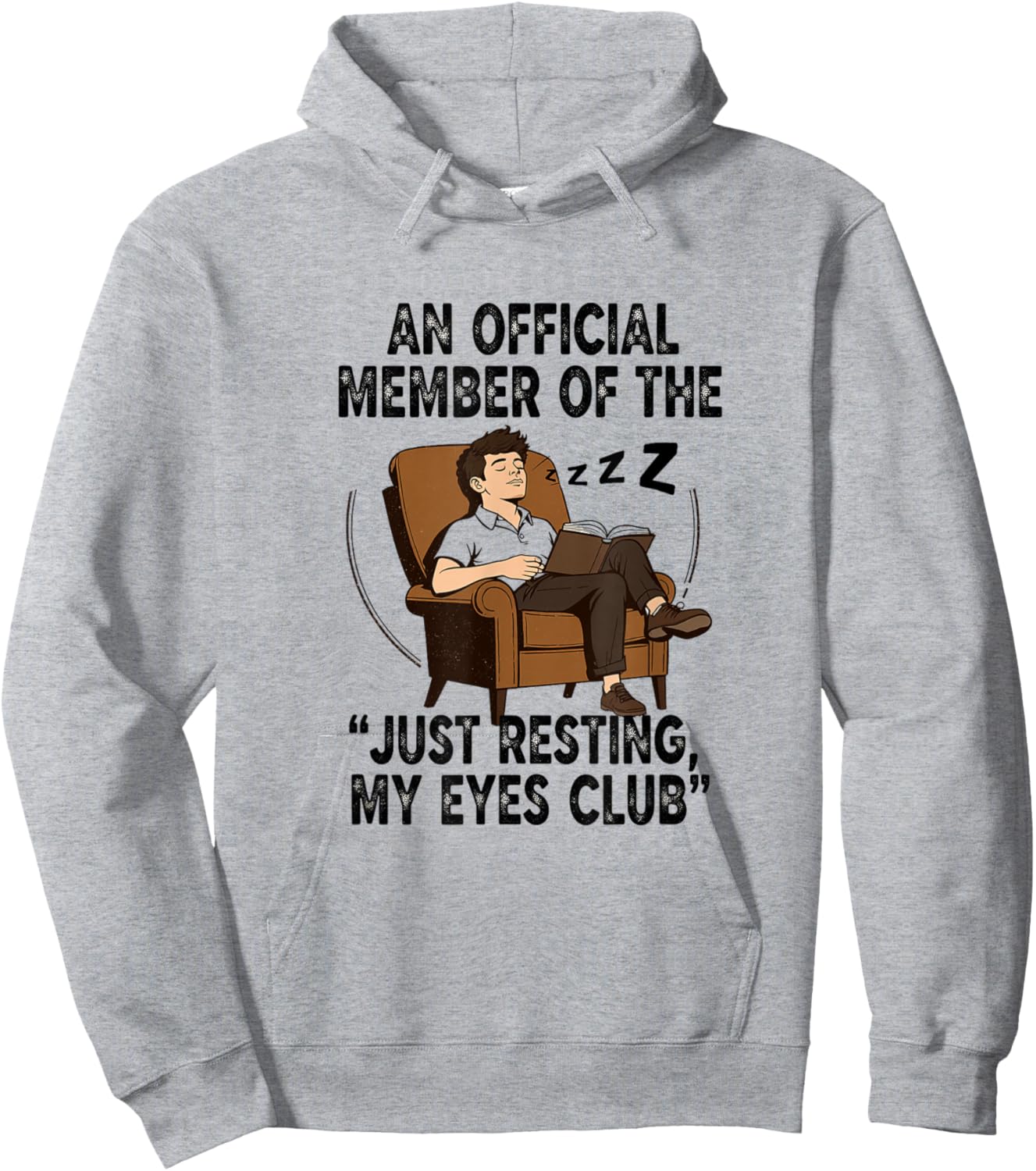 My Eyes Club Hoodie - Hoodie | Ash