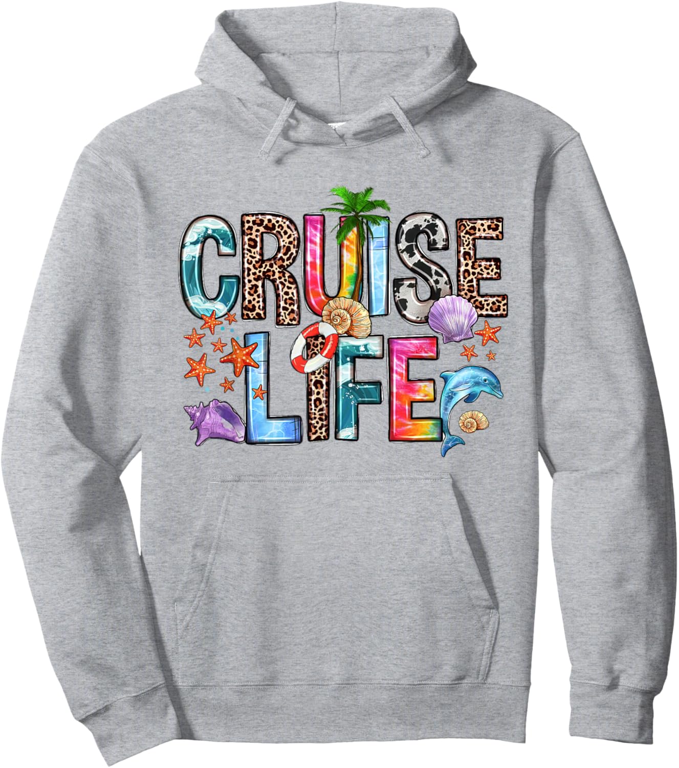 Family Cruise Life Cruise Outfits 2024 Matching Hoodie - Hoodie | Ash