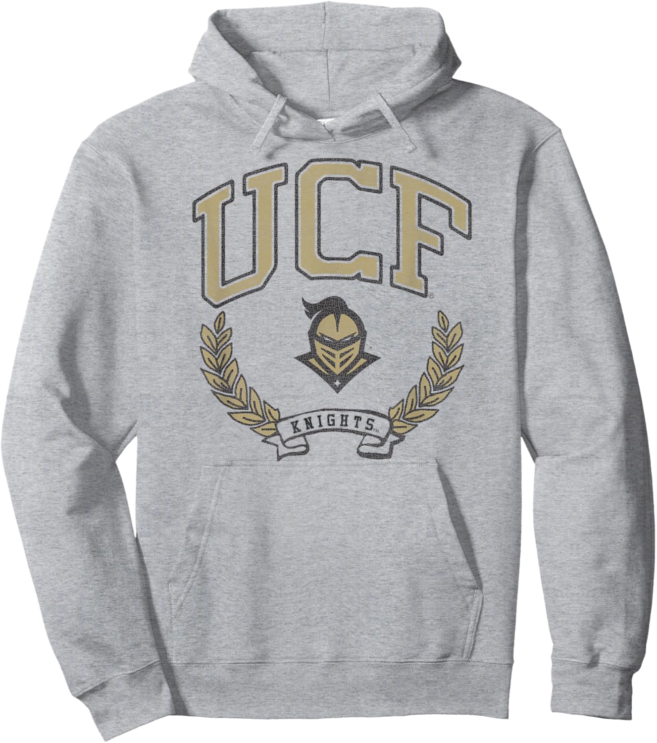 Central Florida Golden Knights Victory Vintage White Hoodie - Hoodie | Ash