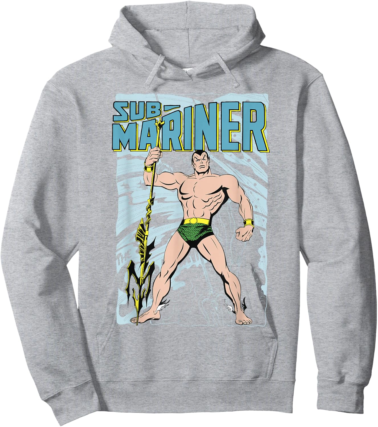 Marvel Comics Sub-Mariner Portrait Hoodie - Hoodie | Ash