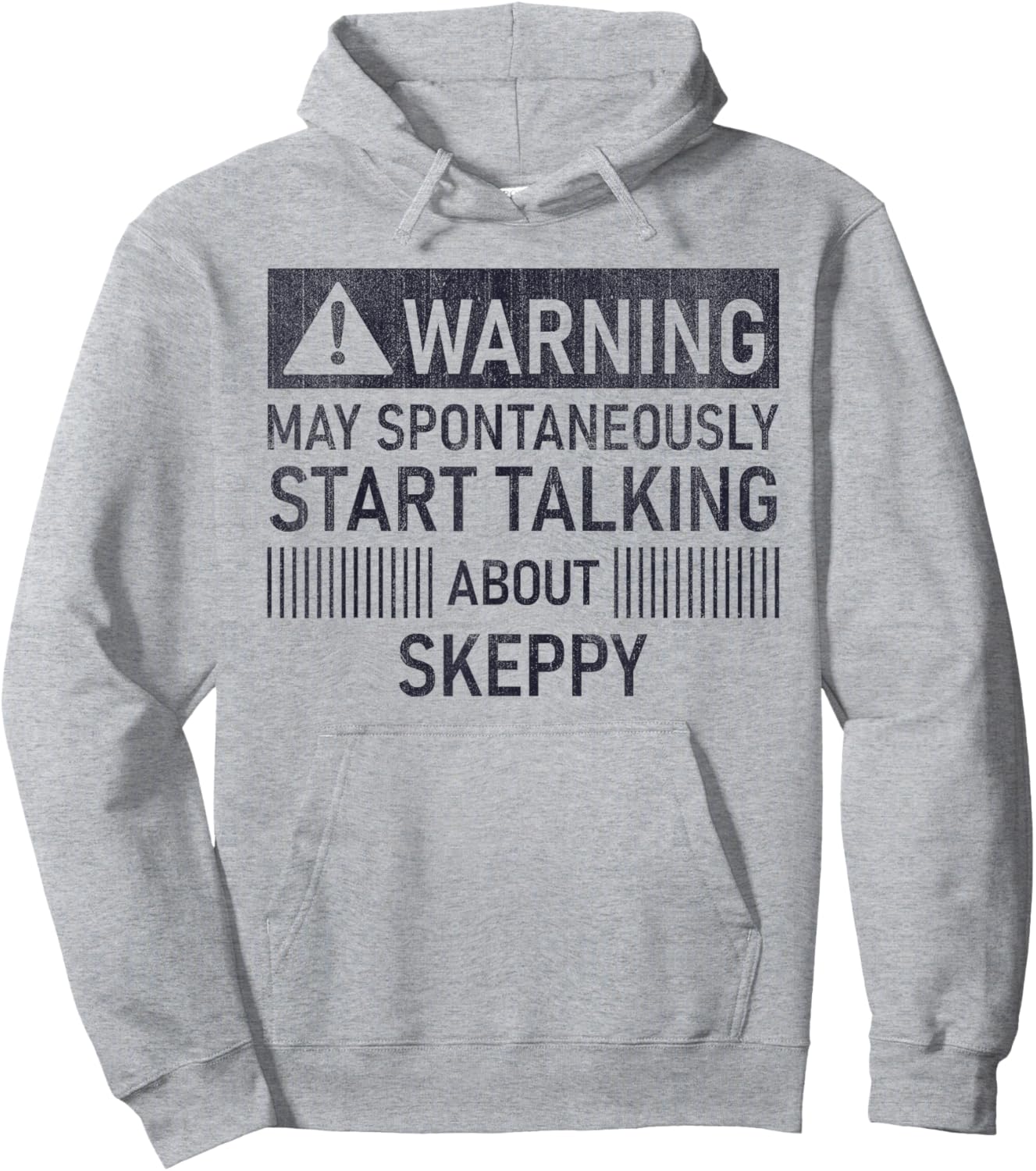 Warning May Spontaneously Start Talking About Skeppy Hoodie - Hoodie | Ash