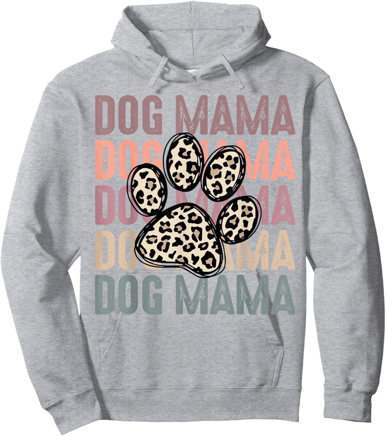 Let's Pawty Girl Mama Puppy Dog Party Birthday Girl Family Hoodie - Hoodie | Ash