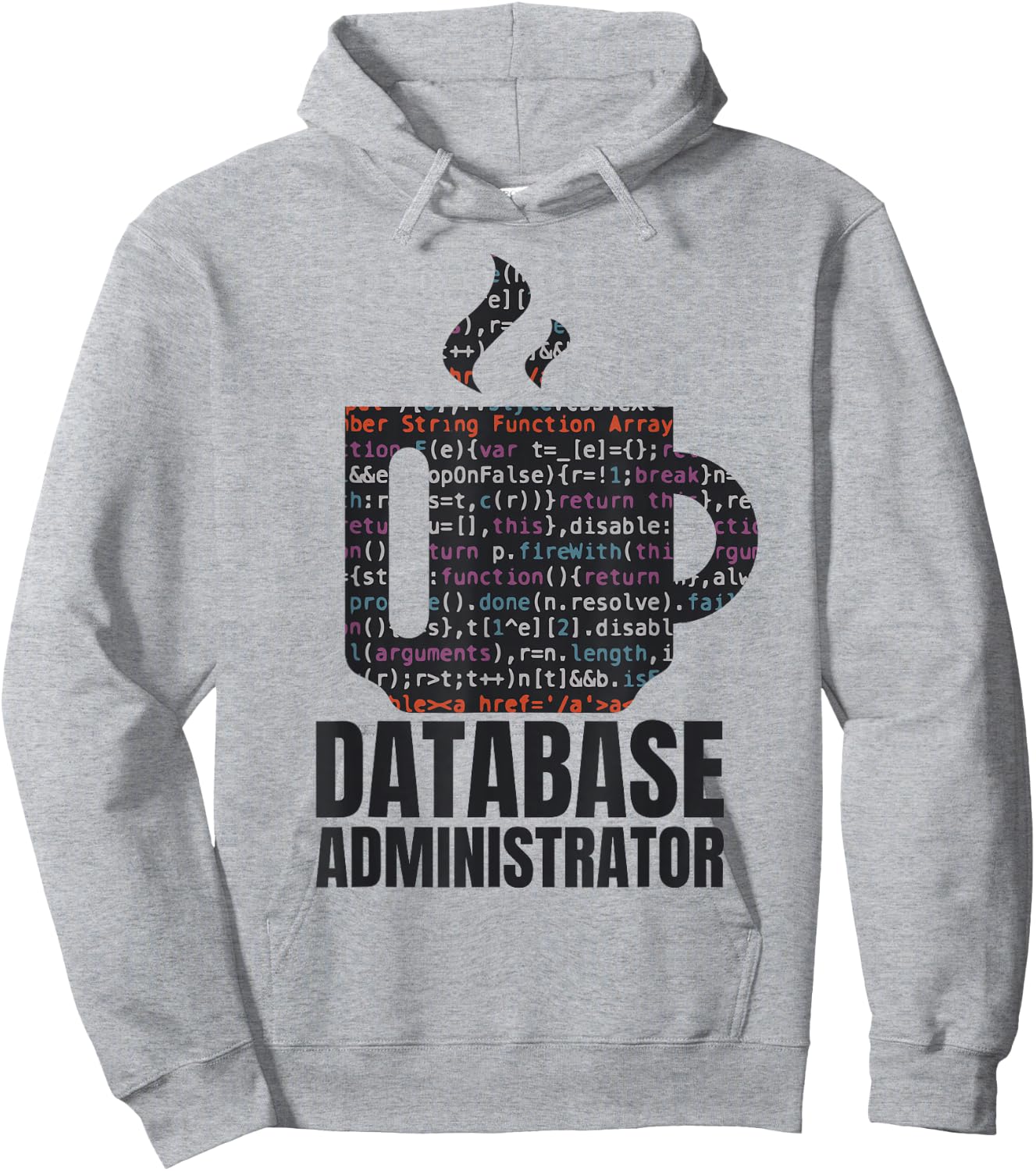 Database Data SQL Programmer Administration Hoodie - Hoodie | Ash