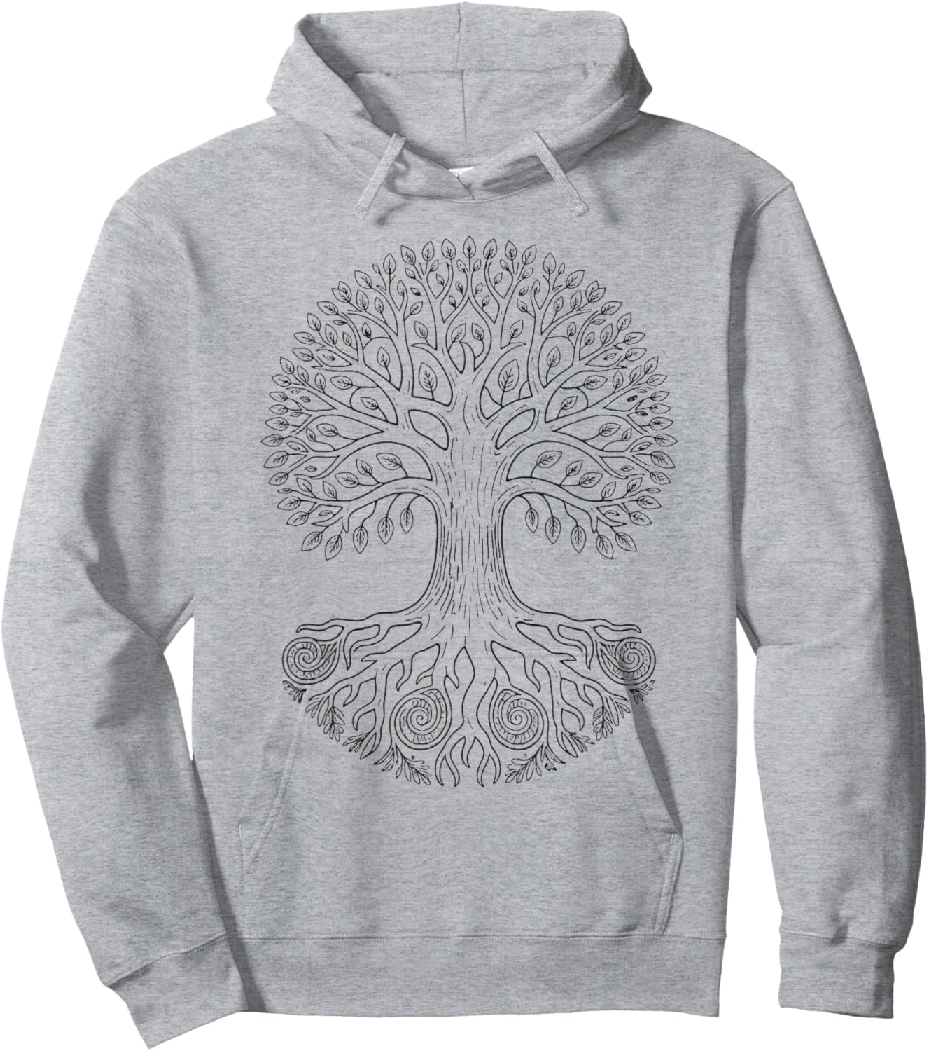 Coloring Tree of Life Coloring Yourself Hoodie - Hoodie | Ash