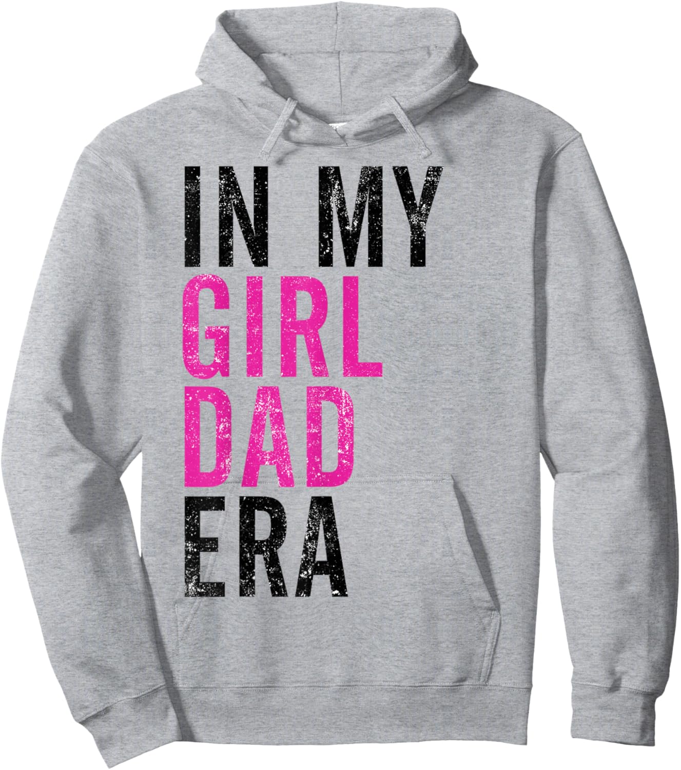 Retro In My Dad Girl Era Funny Father's Day Christmas Hoodie - Hoodie | Ash