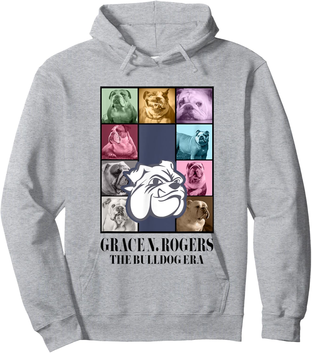 Gnr Bulldog Era 2024 02 Hoodie - Hoodie | Ash