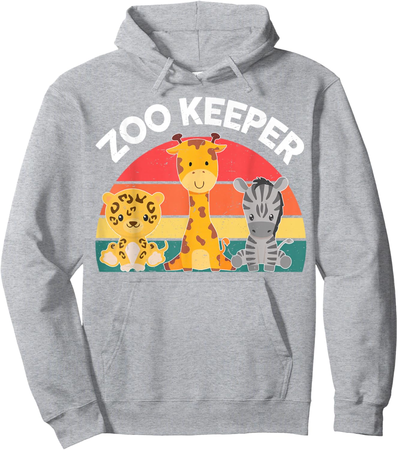 Zoo Crew-Shirt Toddler Boys Girl Kids Women Zoo Keeper Adult Hoodie - Hoodie | Ash