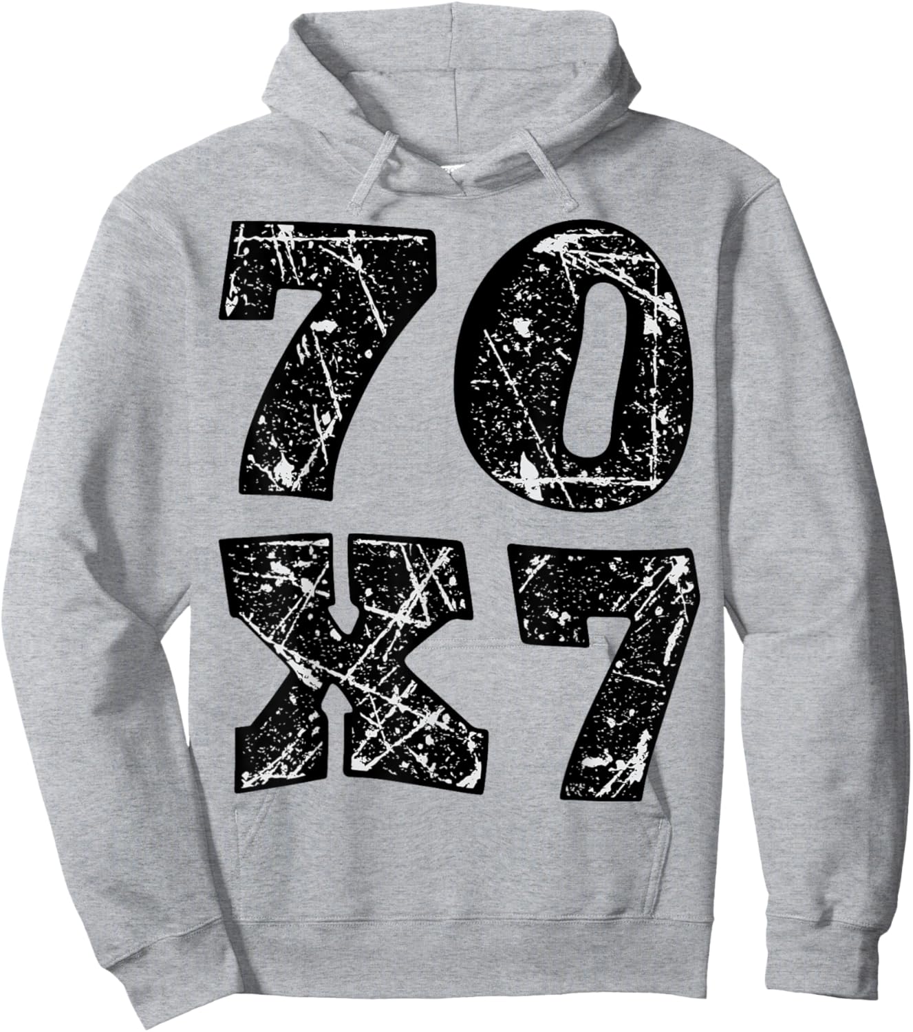 Forgive 70x7 Christian Design Hoodie - Hoodie | Ash