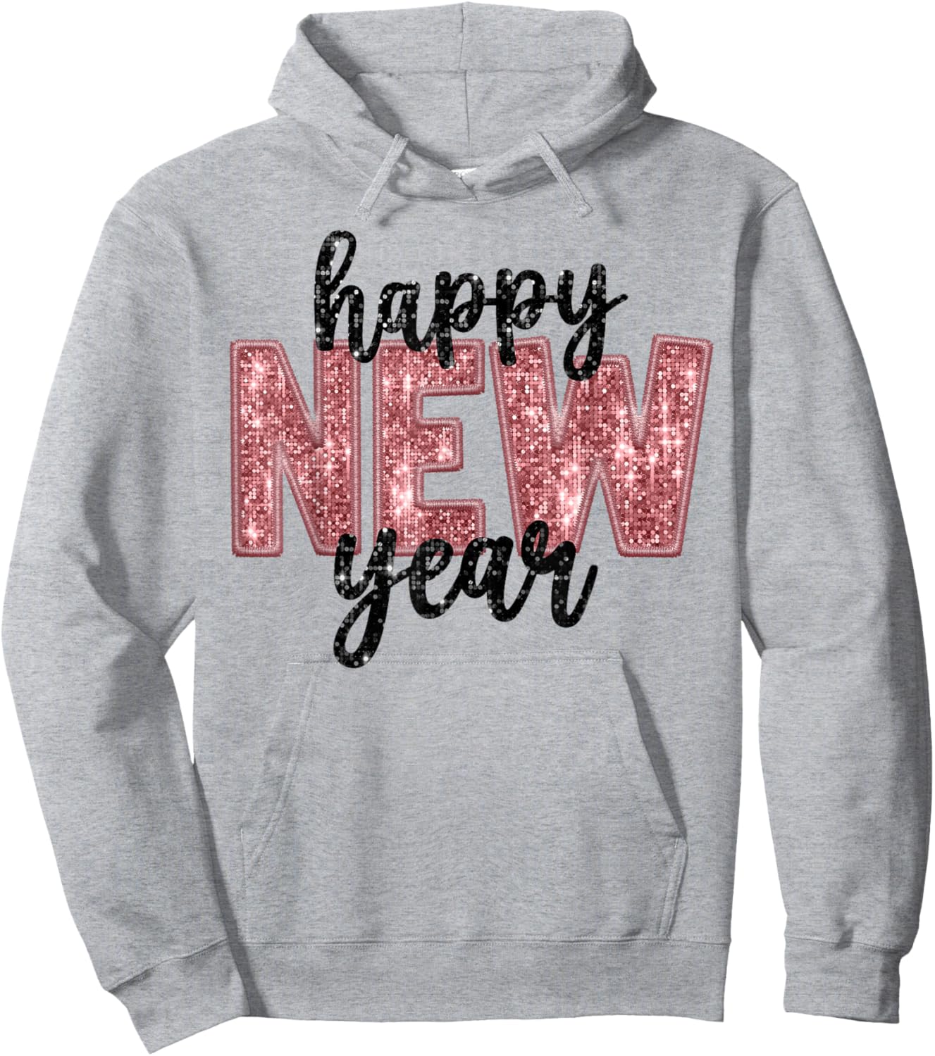 Happy New Year 2026 New Year's Eve Party Countdown Family Hoodie - Hoodie | Ash