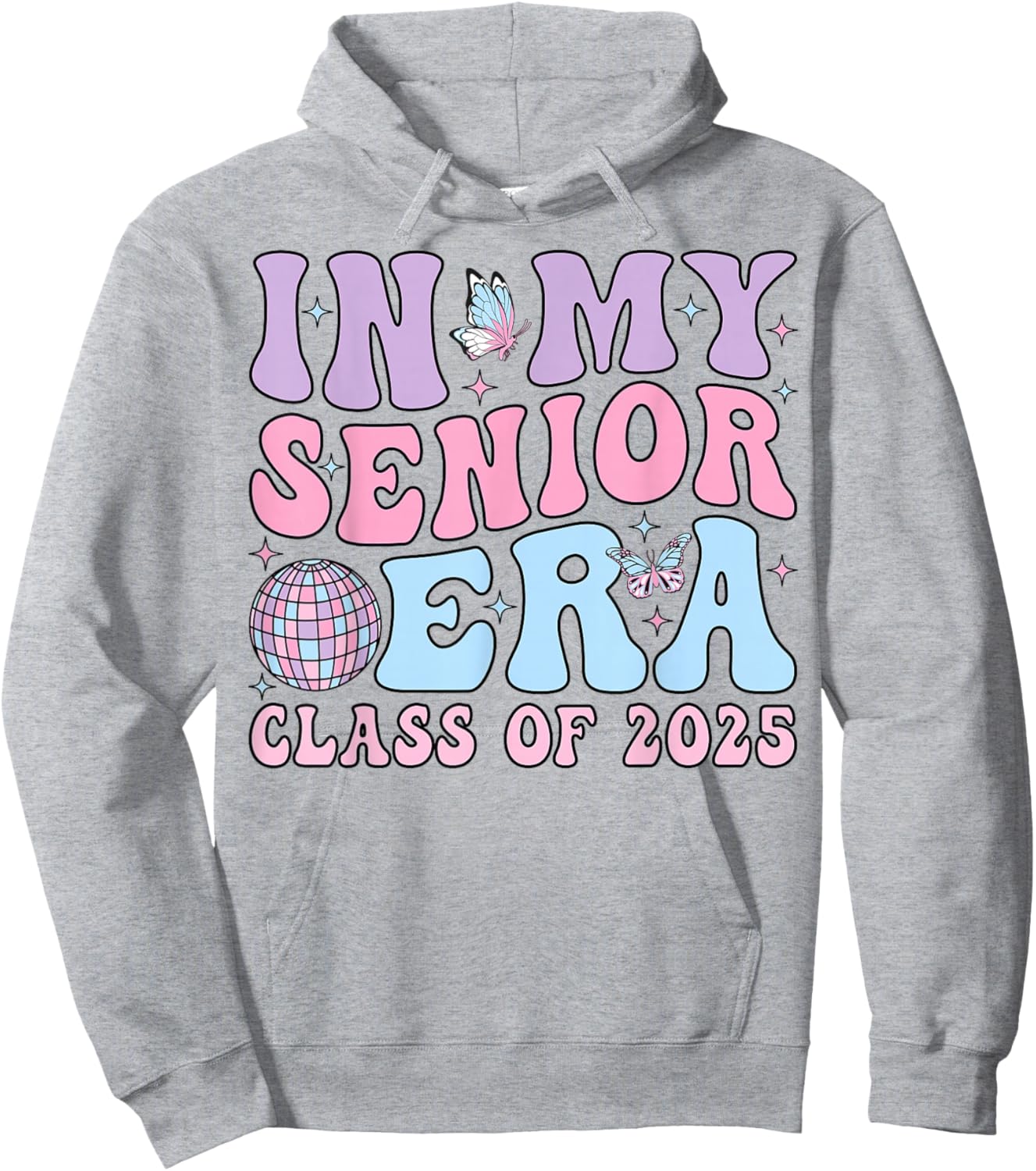 In My Senior Era Class of 2025 Senior 2025 Graduation Hoodie - Hoodie | Ash