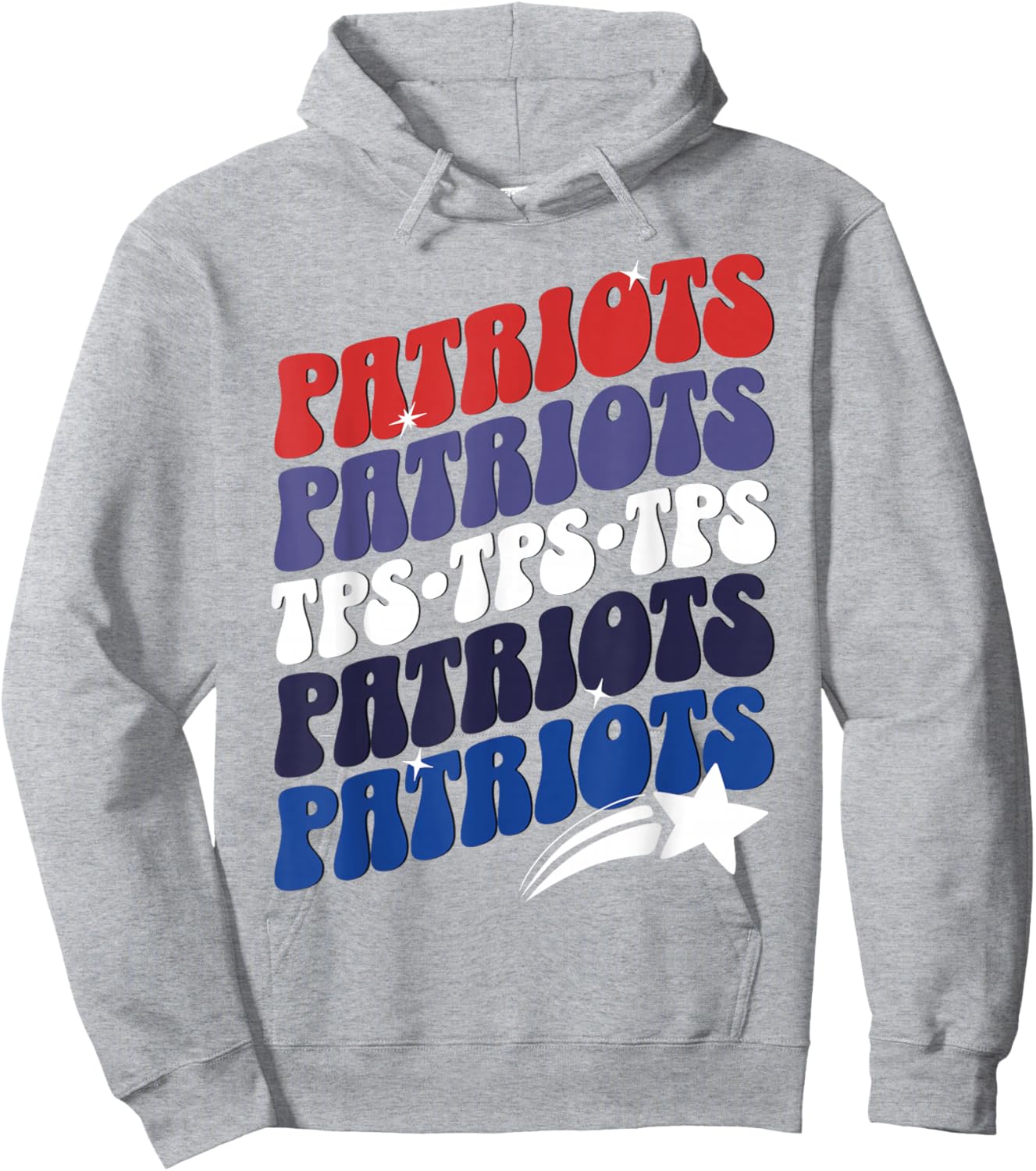 Temecula Preparatory School TPS Patriots Spirit Day Hoodie - Hoodie | Ash