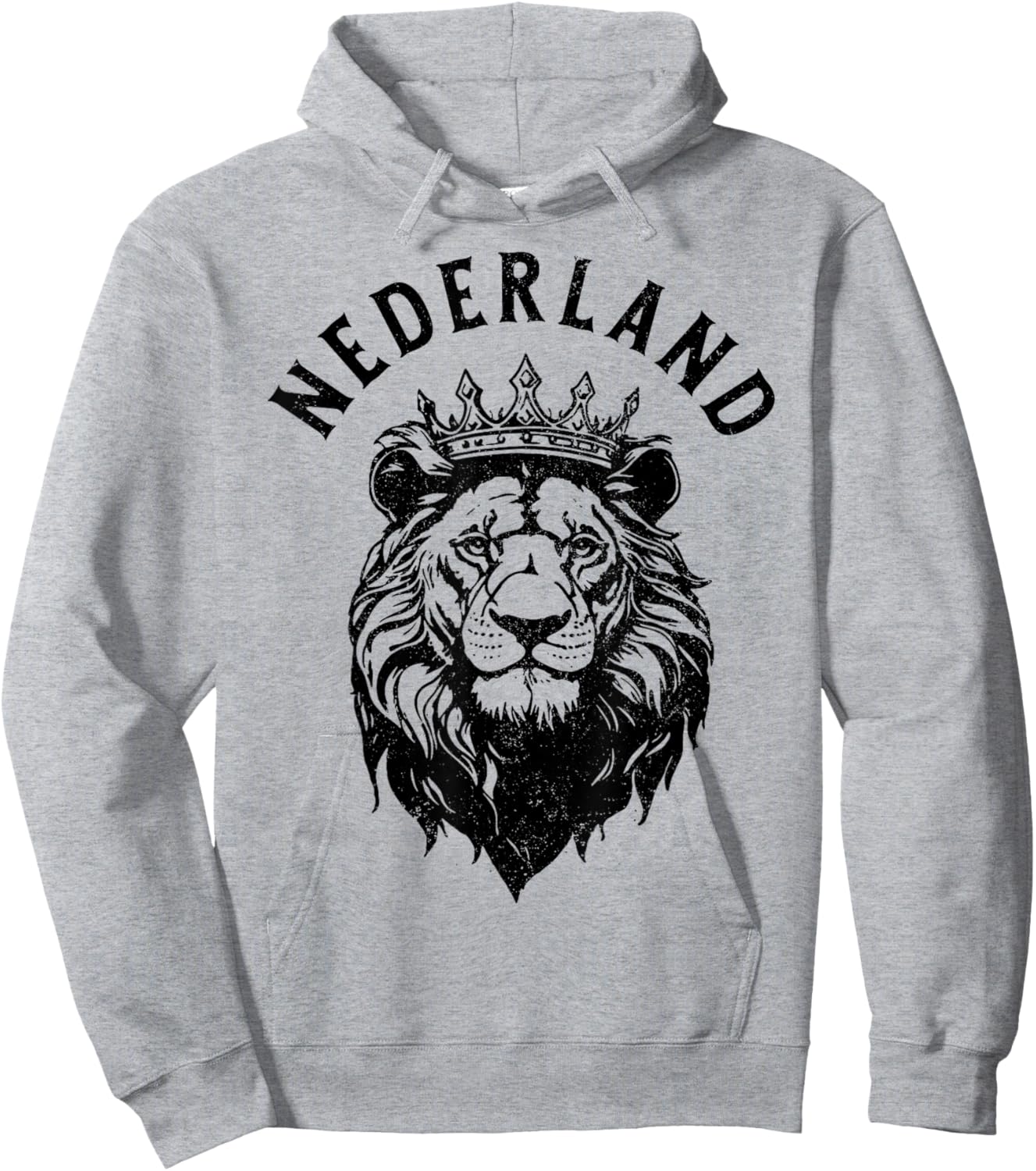 Nederland Netherlands Lion Dutch Holland Vintage Orange Hoodie - Hoodie | Ash