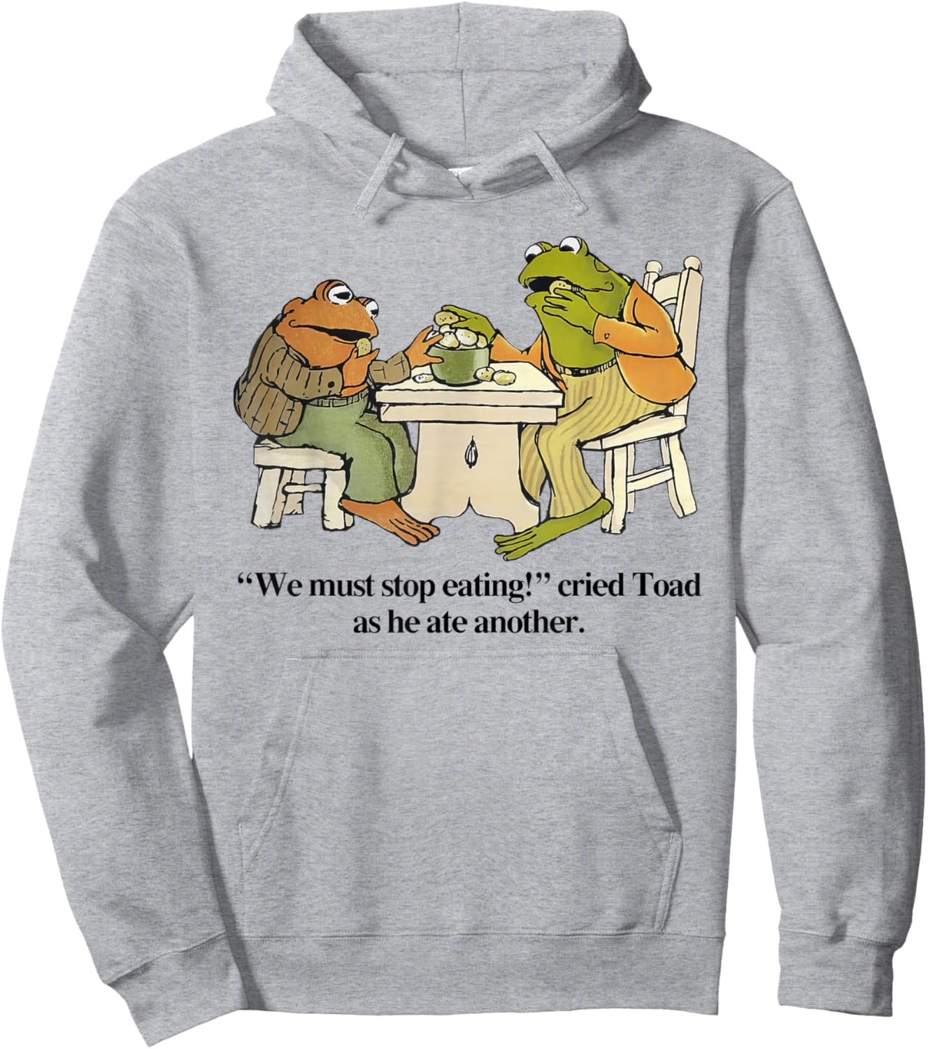 We Must Stop Eating Toad As He Ate Another Frog Men Hoodie - Hoodie | Ash