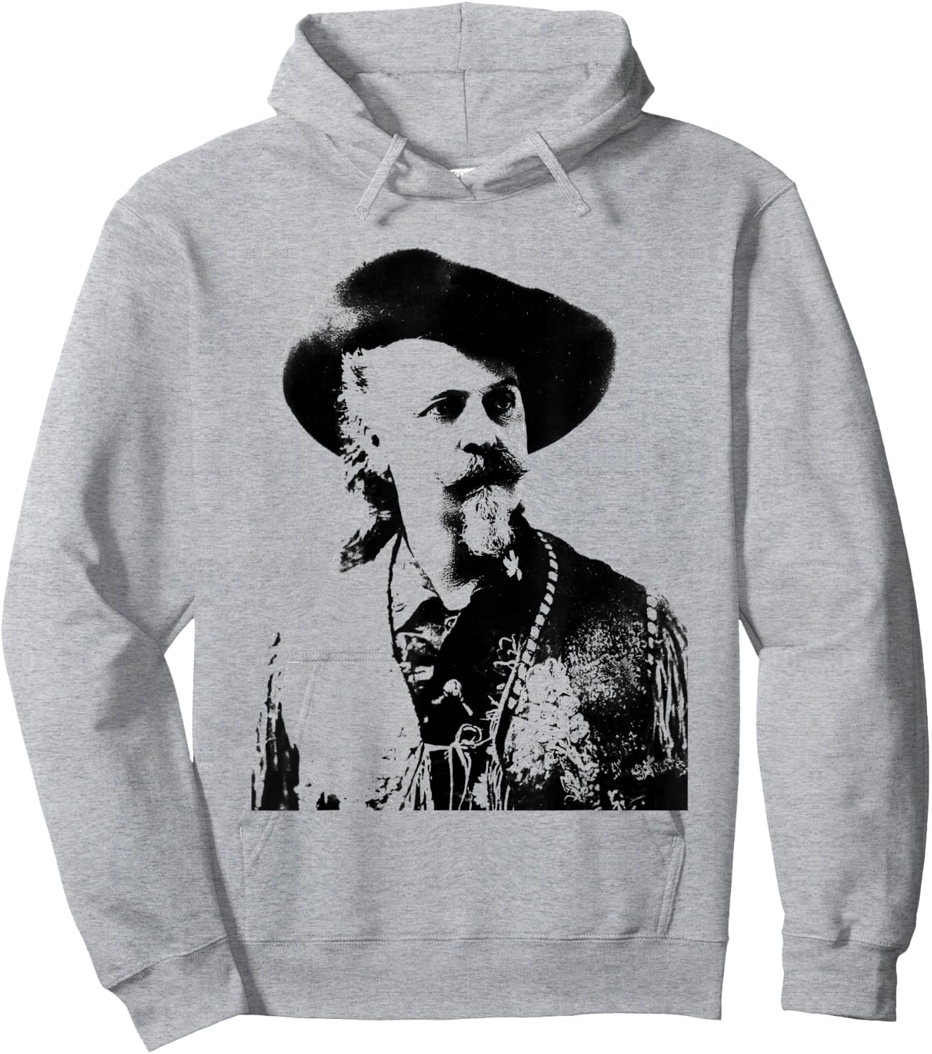 Buffalo Bill Cody Wild West Hoodie - Hoodie | Ash