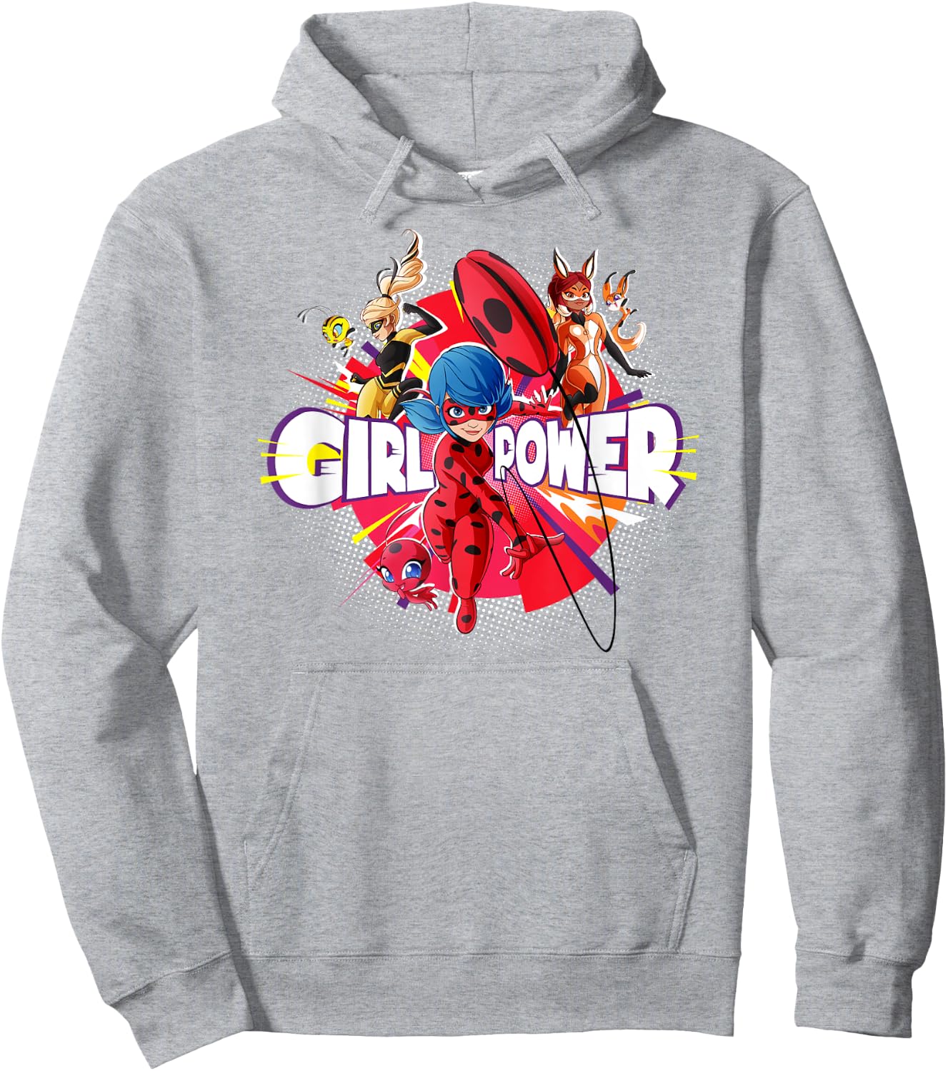 Miraculous Collection Ladybug Rena Rouge Queen Bee Power Hoodie - Hoodie | Ash