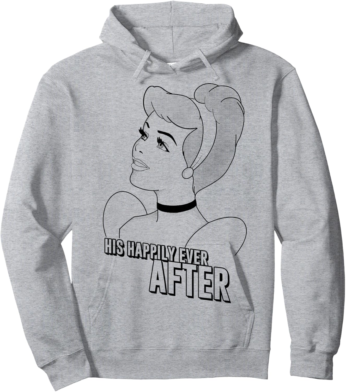 Disney Cinderella His Happily Ever After Graphic Hoodie - Hoodie | Ash