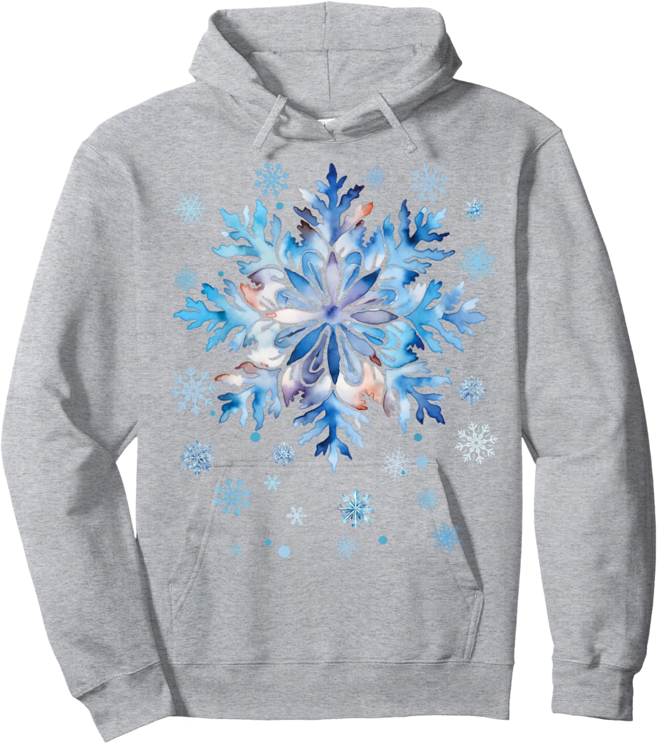Snowflake Costume Winter Christmas Matching Women Kids Adult Hoodie - Hoodie | Ash