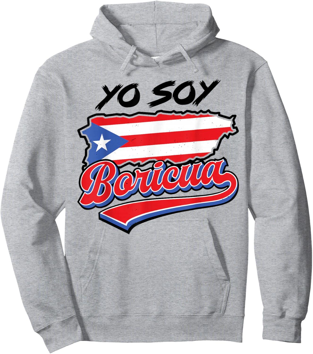 Yo Soy Boricua Puerto Rico Flag Puerto Rican Women Hispanic Hoodie - Hoodie | Ash