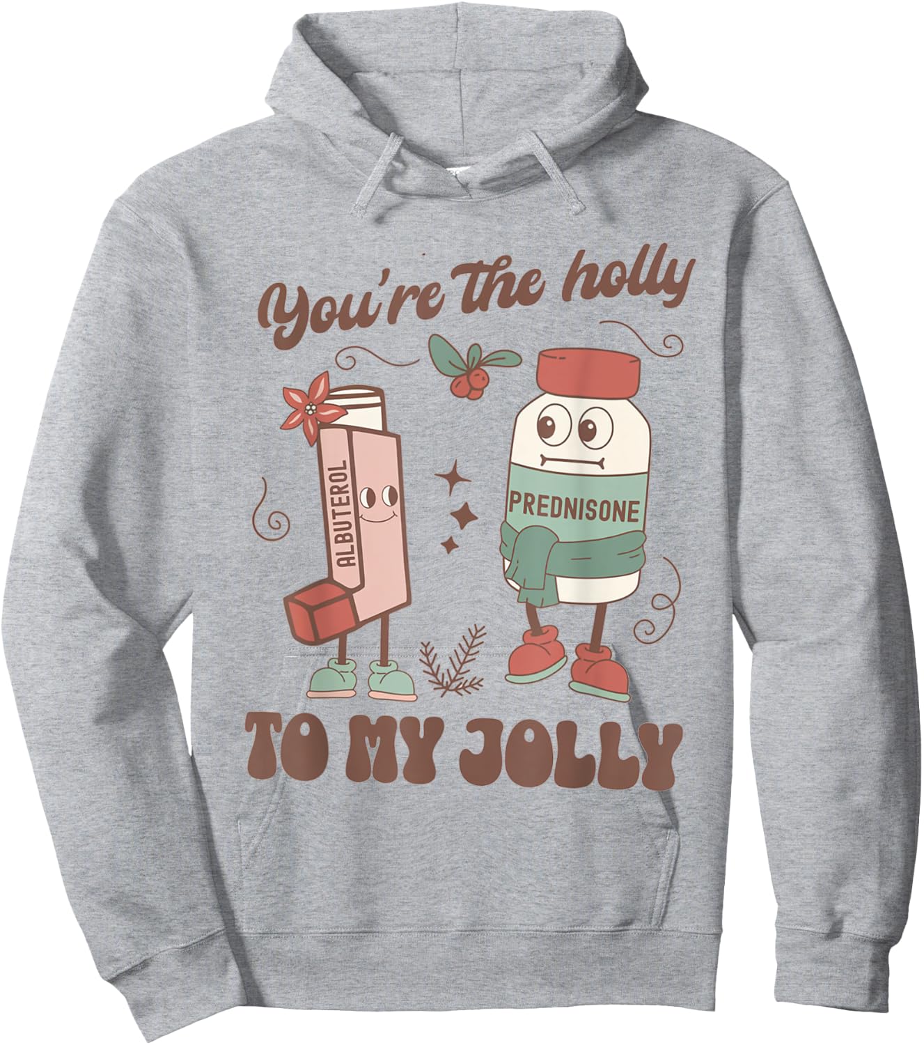 Pulmonology nurse christmas family medicine er icu nurse Hoodie - Hoodie | Ash