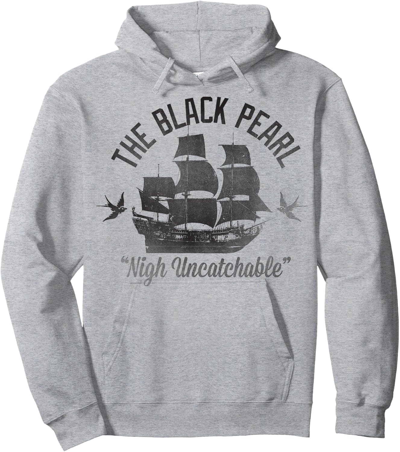 Disney - Pirates of The Caribbean Untouchable Black Pearl Hoodie - Hoodie | Ash
