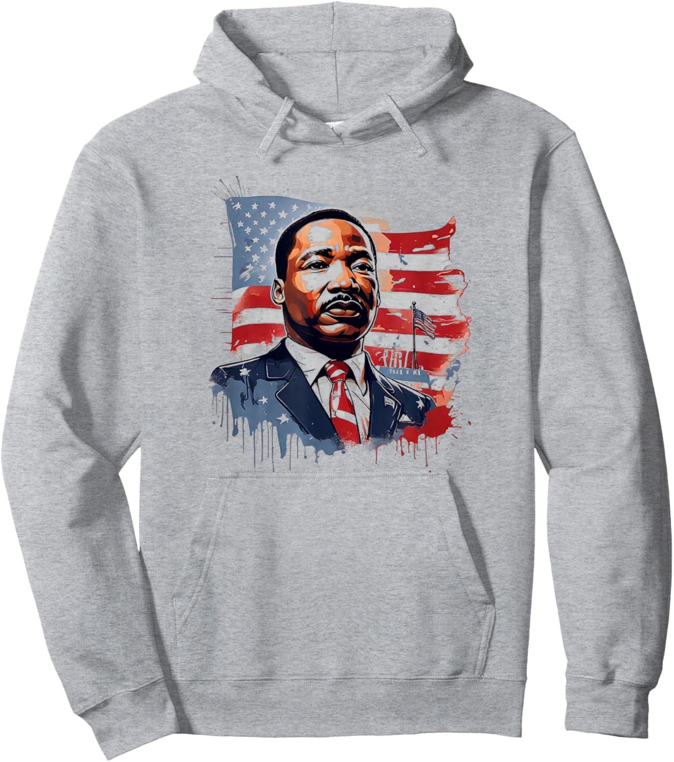 Martin Luther King Jr. Day I Have a Dream MLK Day Gift Hoodie - Hoodie | Ash