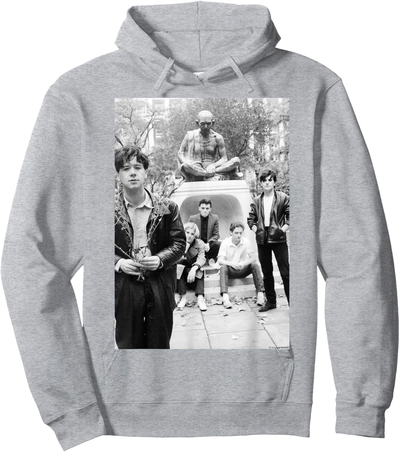 Simple Minds by Virginia Turbett Hoodie - Hoodie | Ash