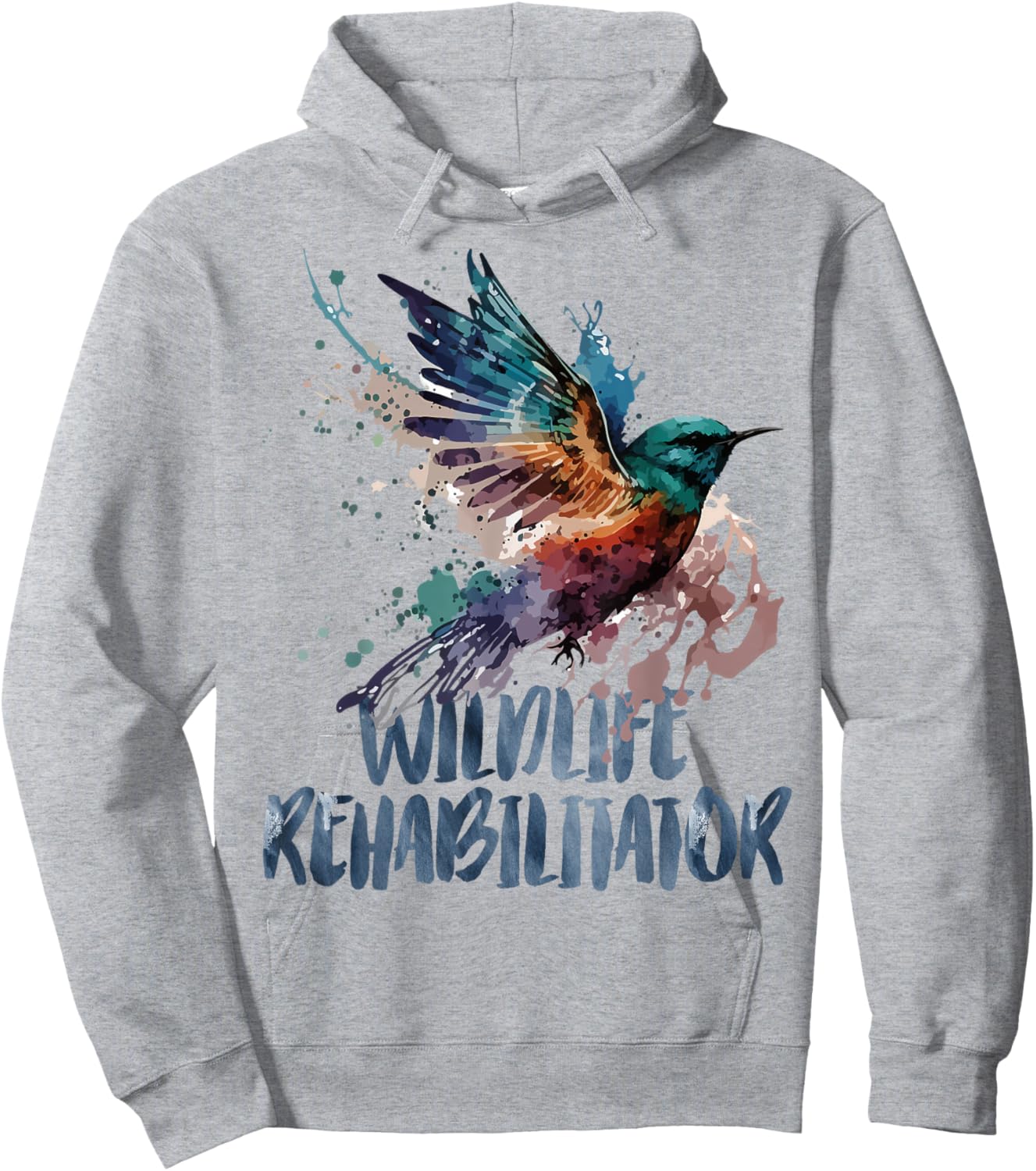 Wildlife Day Save Birds Protection Wildlife Rehabilitator Hoodie - Hoodie | Ash
