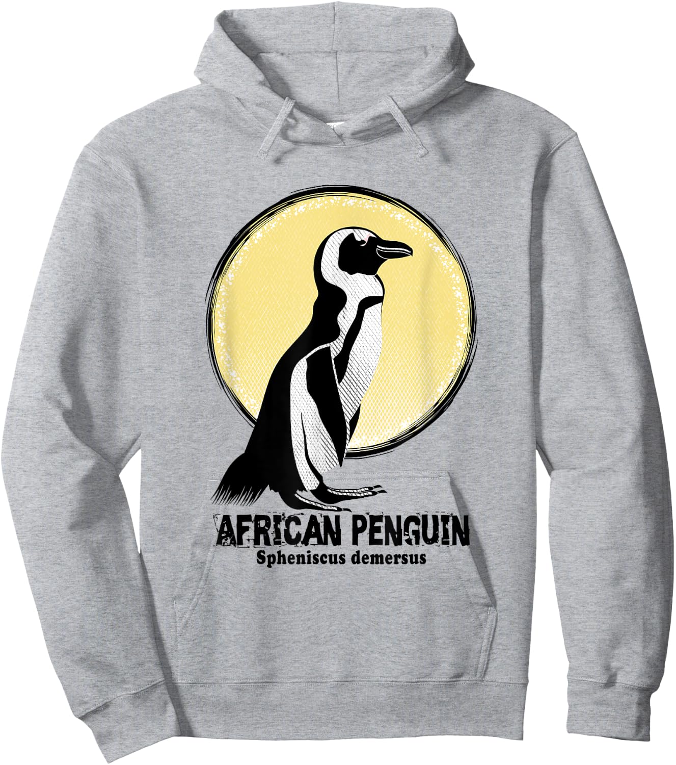 African Penguin Hoodie - Hoodie | Ash