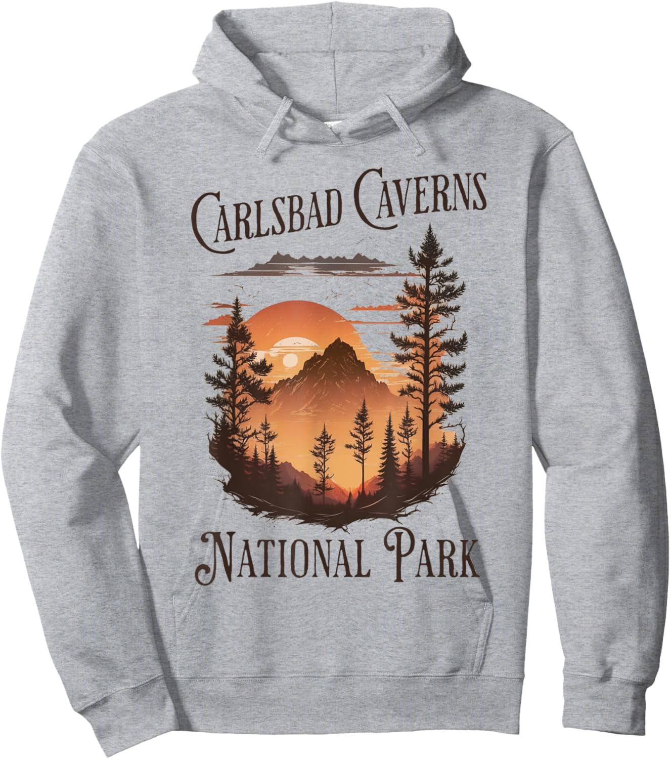 Carlsbad Caverns National Park Hoodie - Hoodie | Ash