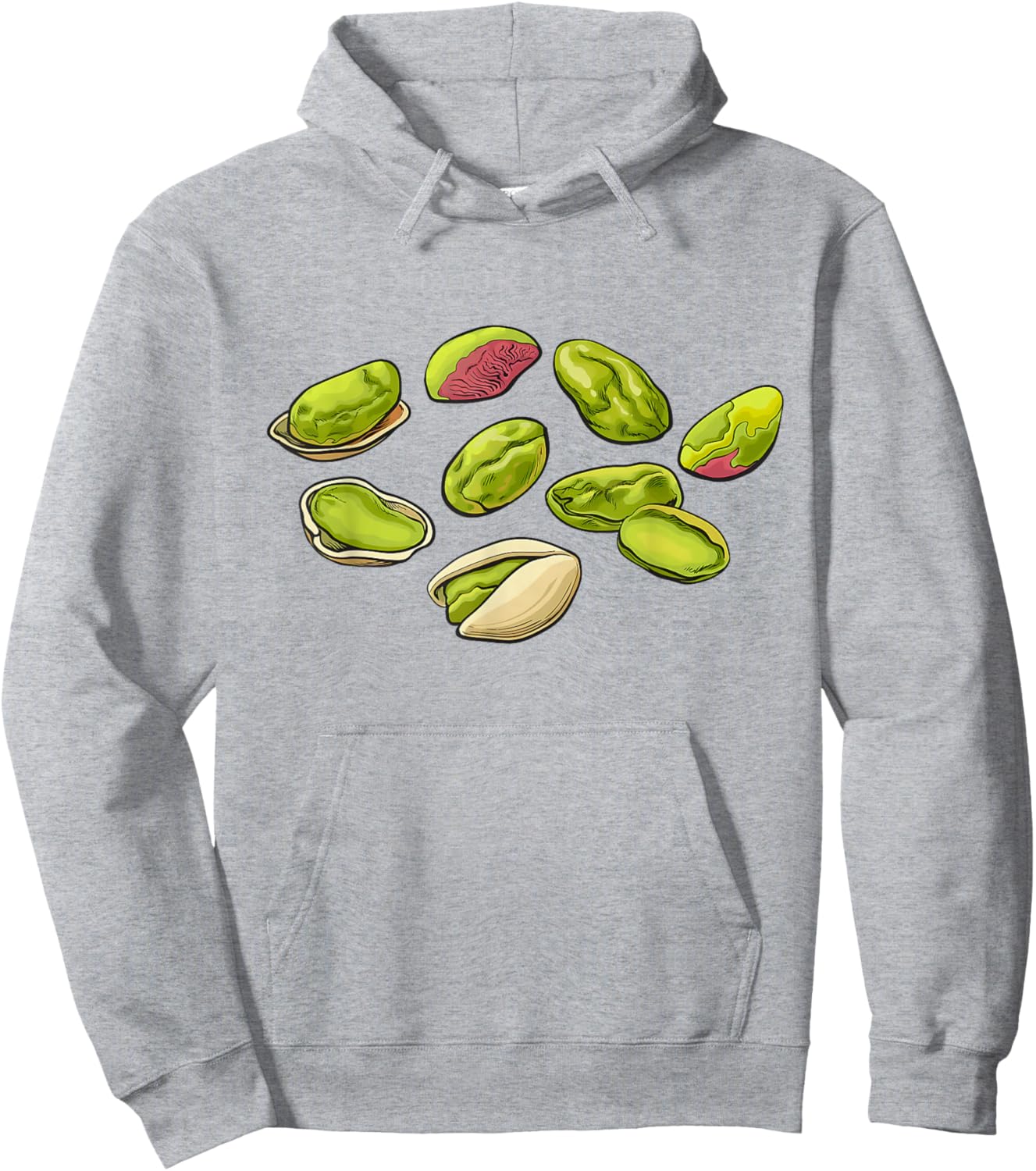 Love pistachio men Shirt pistachio Lovers and girl Hoodie - Hoodie | Ash