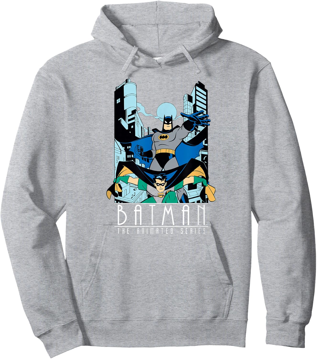 Batman: The Animated Series Batman and Robin Hoodie - Hoodie | Ash