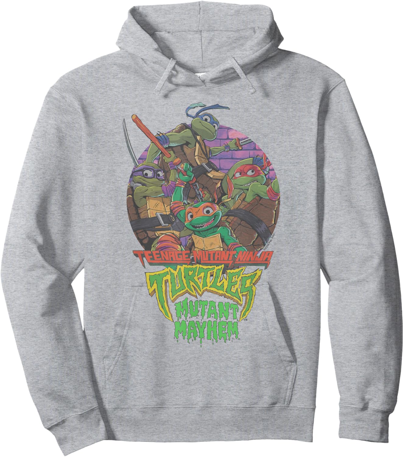 Teenage Mutant Ninja Turtles: Mutant Mayhem Squad Hoodie - Hoodie | Ash
