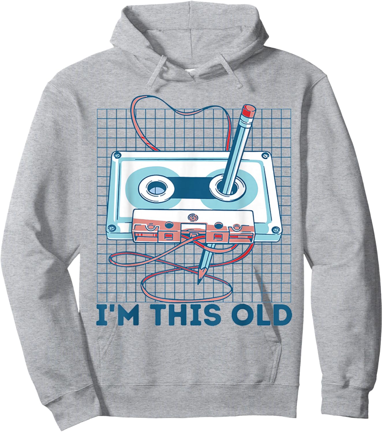 I'm This Old Hoodie - Hoodie | Ash