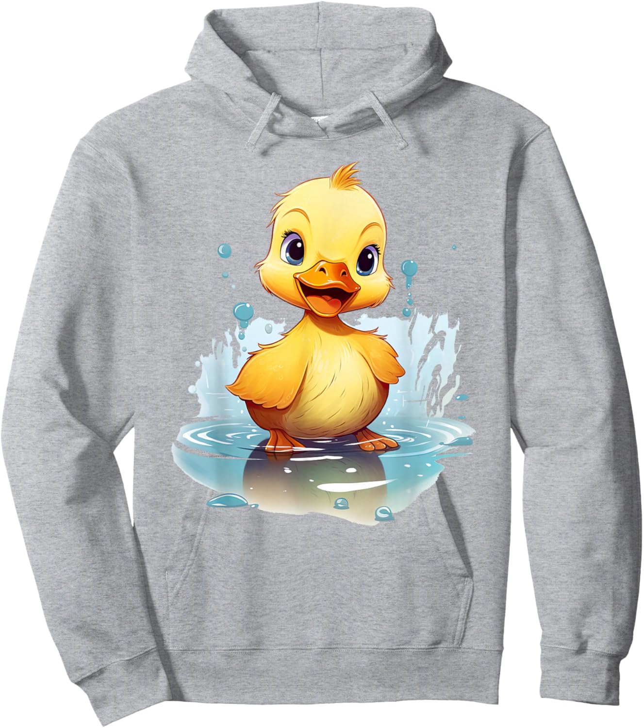Cute duckling funny duckling lover baby Duck Hoodie - Hoodie | Ash