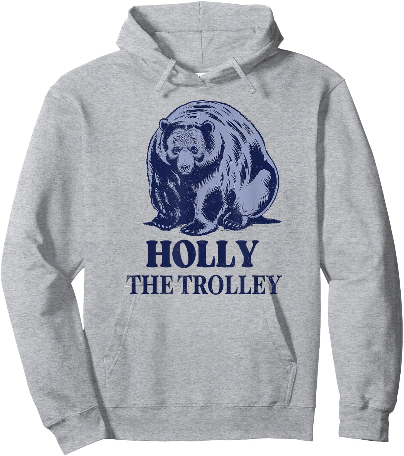 Alaska Wild Animals Nature of Fat Wild Bear Week Holly Hoodie - Hoodie | Ash