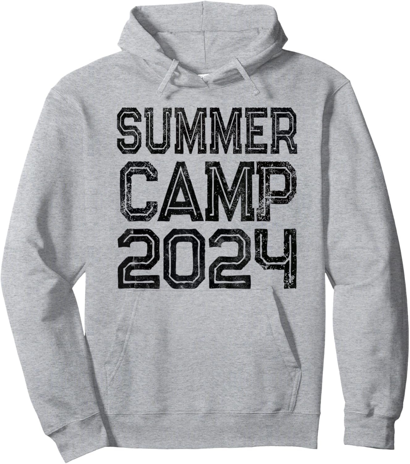 Adventure SUMMER CAMP 2024 Staff Kids Camping Besties Nurse Hoodie - Hoodie | Ash