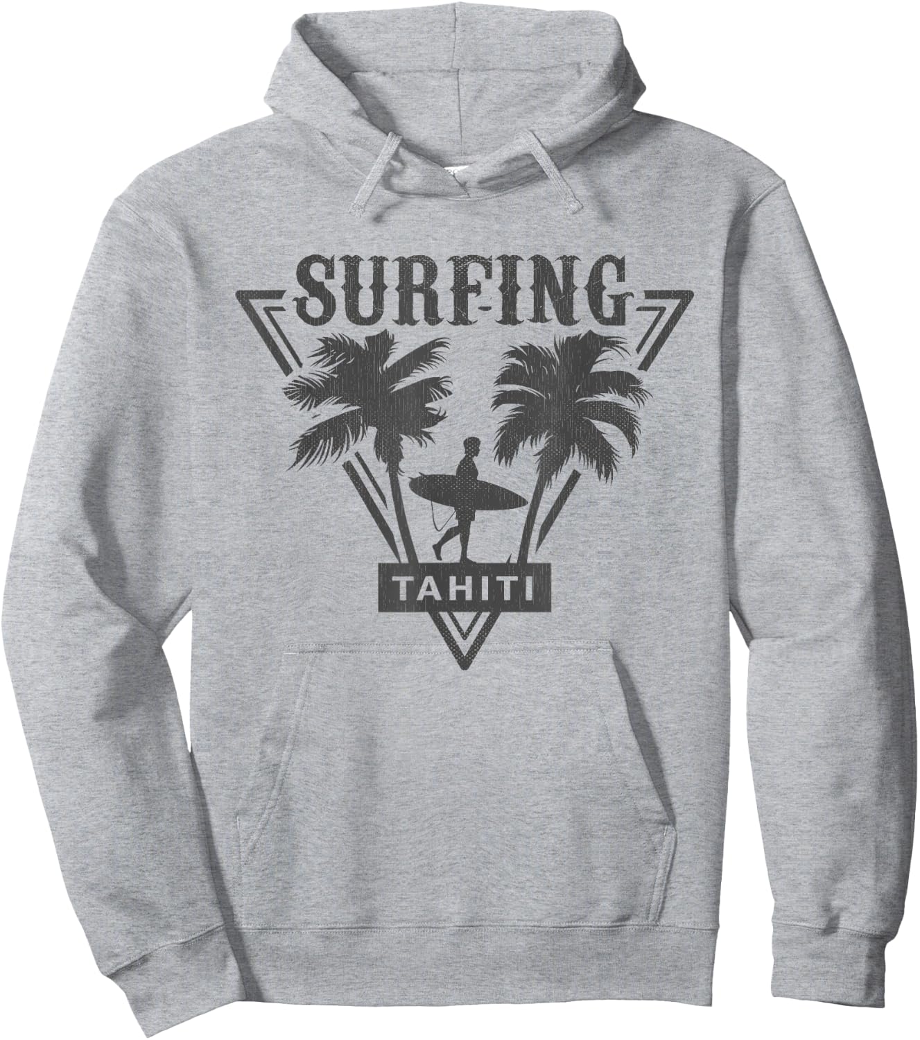 Tahiti Surfing Clothes Tahiti Souvenir Hoodie - Hoodie | Ash