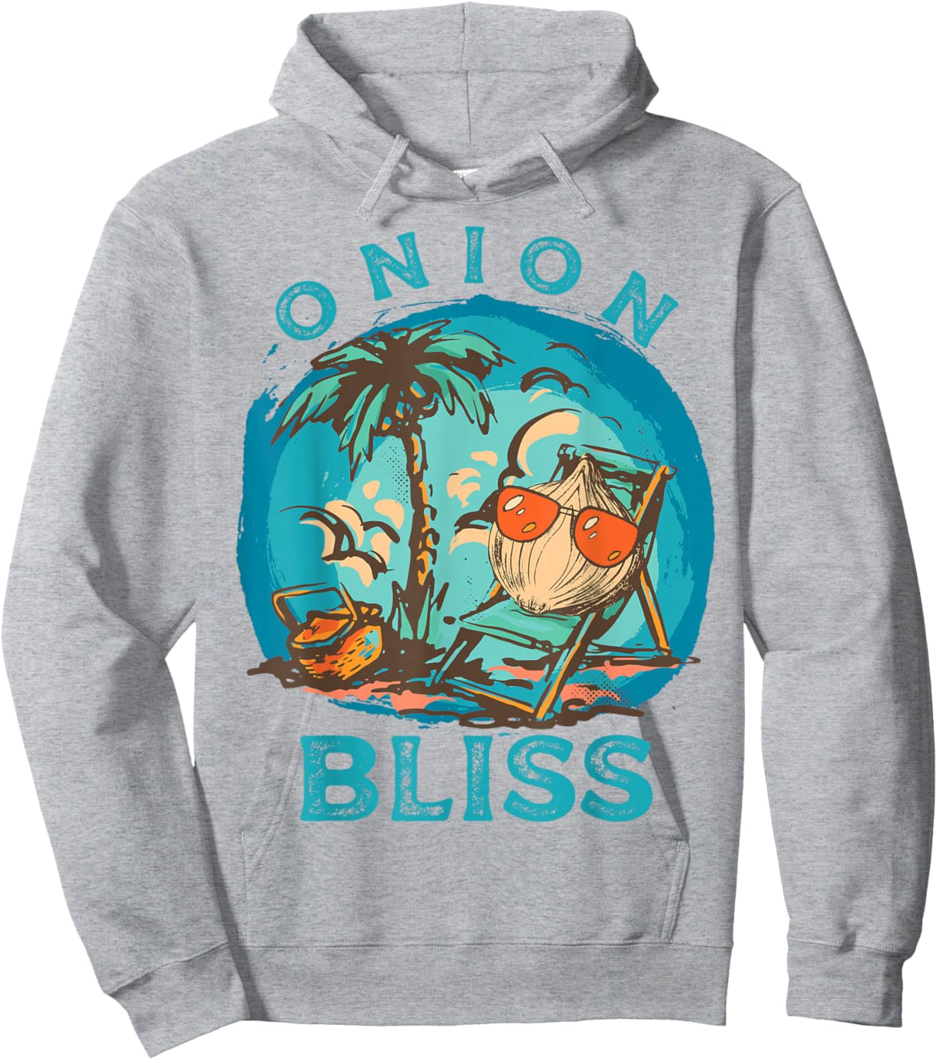 Onion Bliss Caramelized Onion Homesteading Cook Chef Vegan Hoodie - Hoodie | Ash