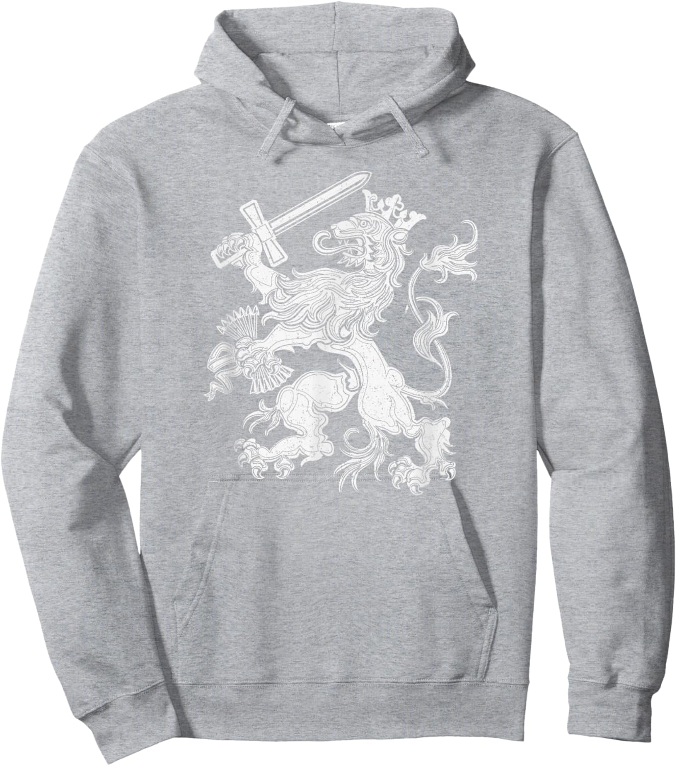 Dutch Lion of the Netherlands Nederland Holland Orange Hoodie - Hoodie | Ash
