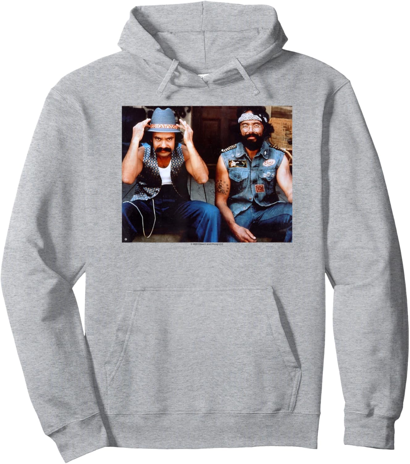 Cheech & Chong's Next Movie Hanging Out Picture Hoodie - Hoodie | Ash