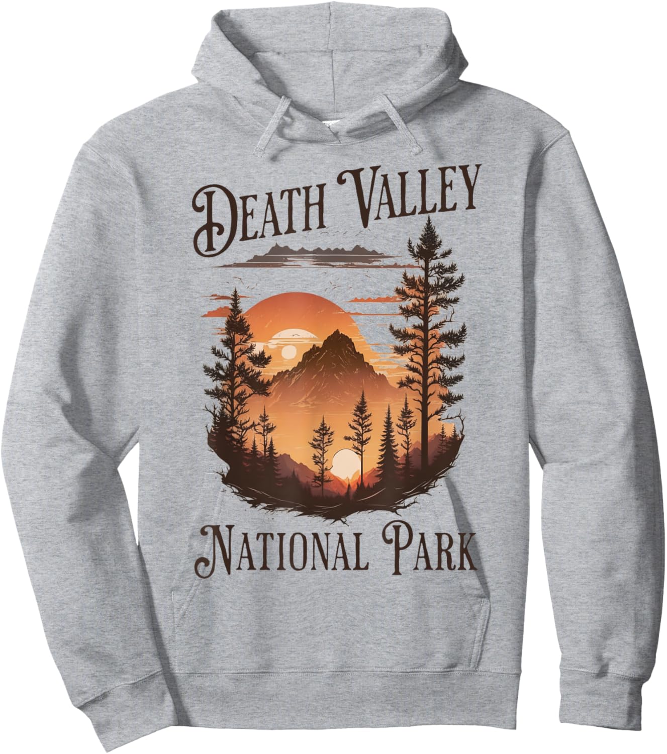 Death Valley National Park Hoodie - Hoodie | Ash