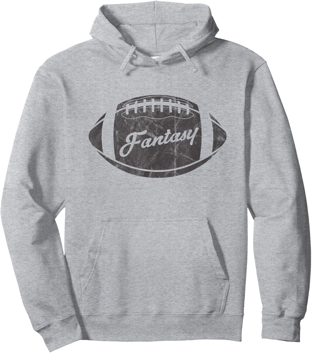 Vintage Fantasy Football Party Design Dress Trophy Hoodie - Hoodie | Ash