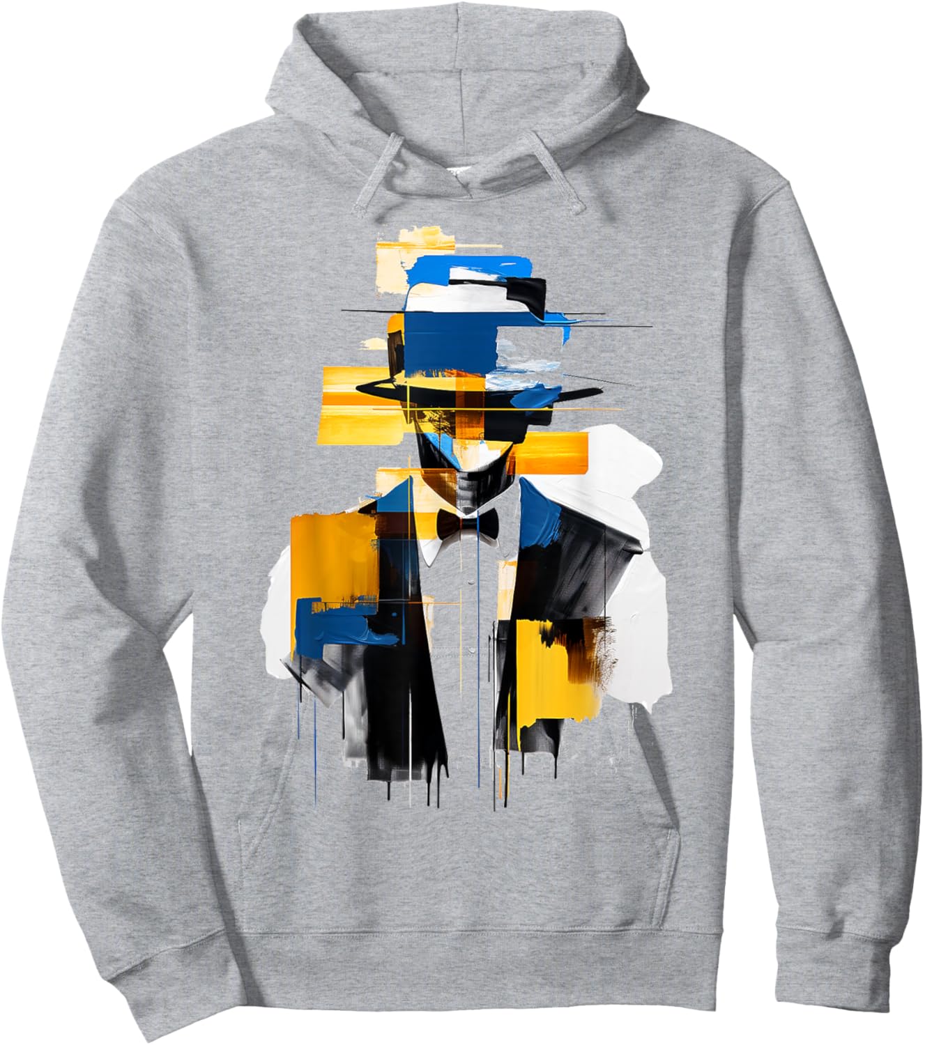 Men Drawing Art Human Lover Painting Graphic Men Hoodie - Hoodie | Ash